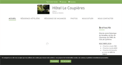 Desktop Screenshot of hotel-coupieres.com